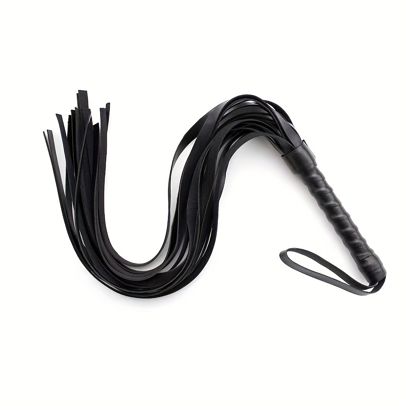 Faux Leather Flogger Whip for Adult Play